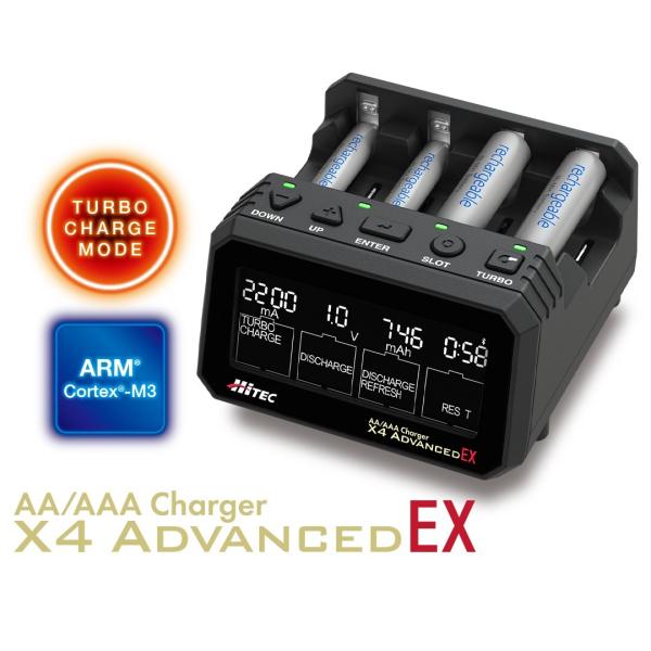 【クリスマスセール】ハイテック X4 Advanced EX 日本正規品 44308-B 単3 単4...